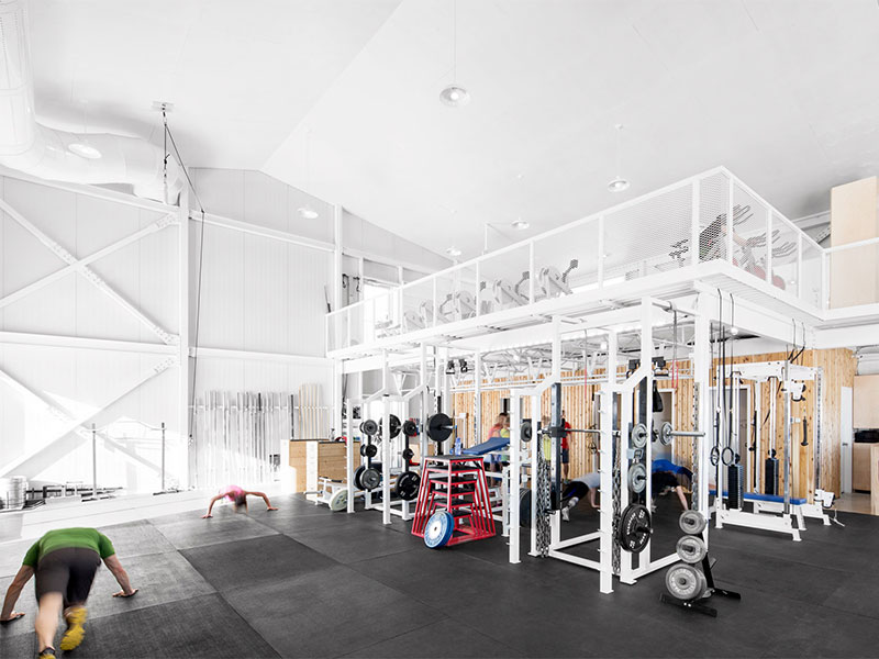 《杭州詹士健身房》裝修設(shè)計(jì)風(fēng)格